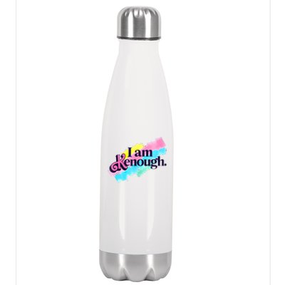 Pinky I Am Kenough Funny Enough For Men Women Kids Stainless Steel Insulated Water Bottle