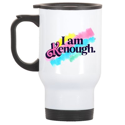 Pinky I Am Kenough Funny Enough For Men Women Kids Stainless Steel Travel Mug