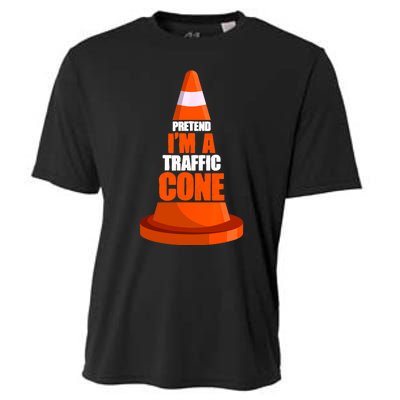 Pretend Im A Traffic Cone Costume Cooling Performance Crew T-Shirt