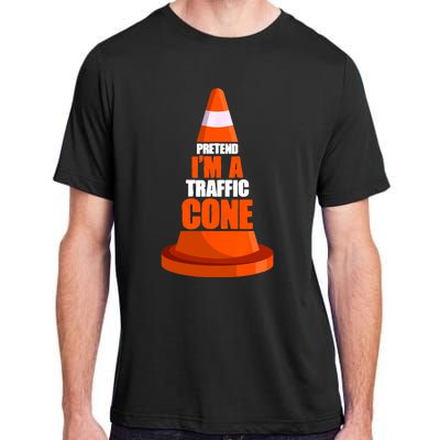 Pretend Im A Traffic Cone Costume Adult ChromaSoft Performance T-Shirt