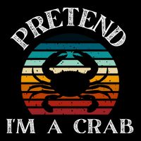 Pretend I'm A Crab 16oz Travel Tumbler