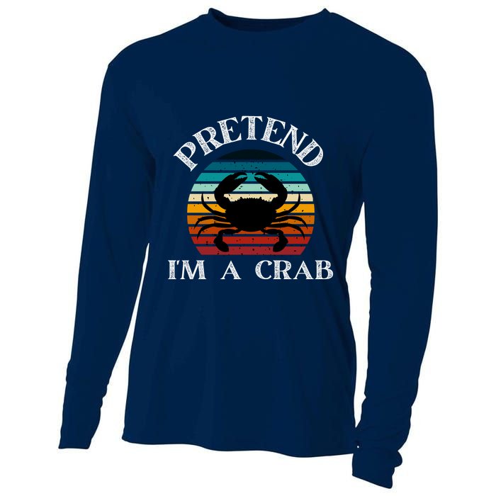 Pretend I'm A Crab Cooling Performance Long Sleeve Crew