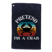 Pretend I'm A Crab Golf Towel