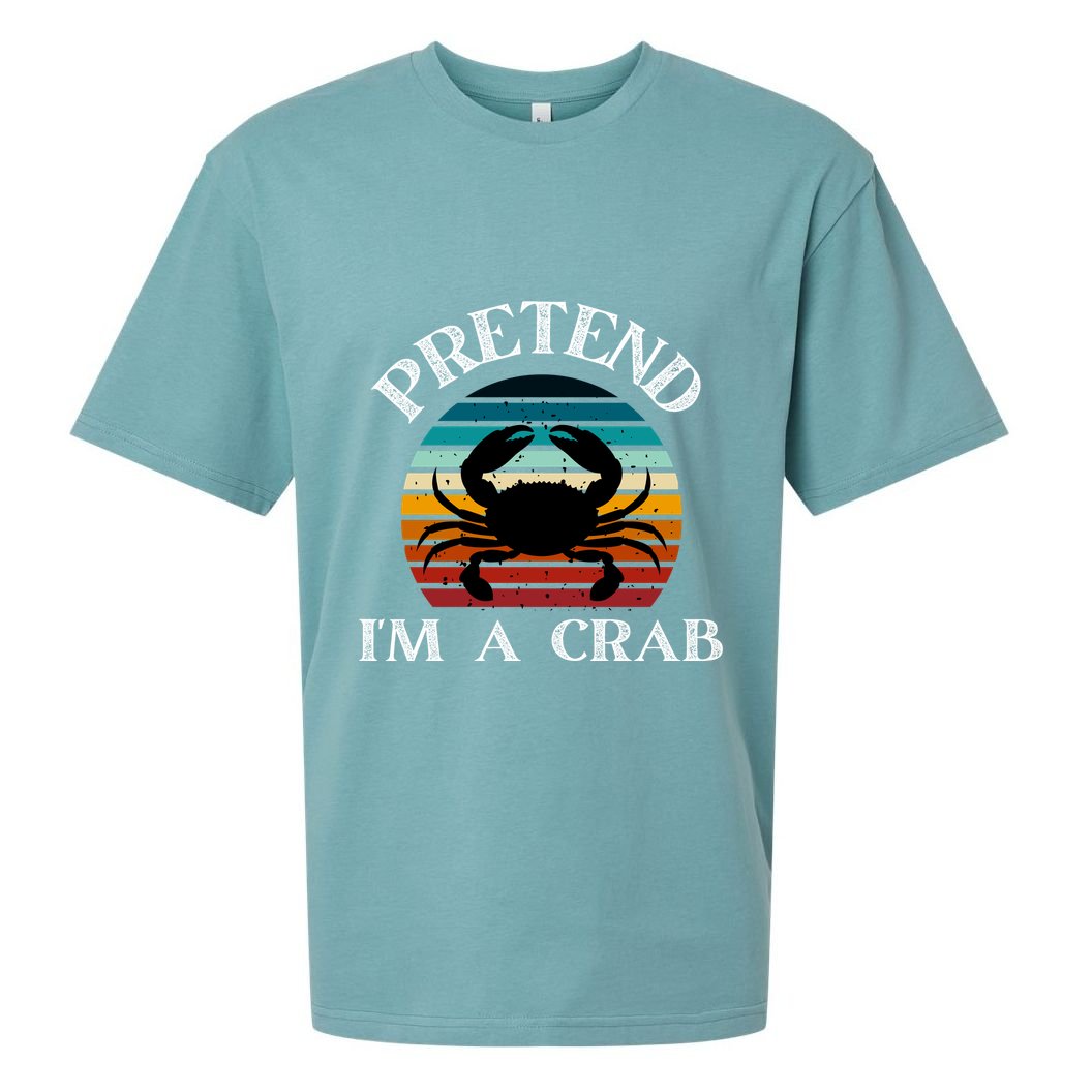 Pretend I'm A Crab Sueded Cloud Jersey T-Shirt