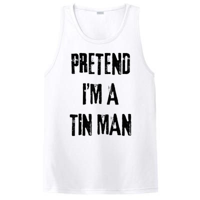 Pretend IM A Tin Man Halloween Last Minute Costume Party PosiCharge Competitor Tank