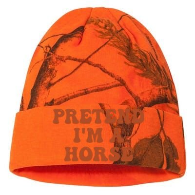 Pretend IM A Horse Halloween Costume 2024 Horse Groovy Kati Licensed 12" Camo Beanie