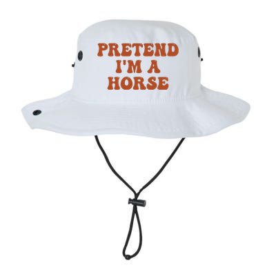 Pretend IM A Horse Halloween Costume 2024 Horse Groovy Legacy Cool Fit Booney Bucket Hat