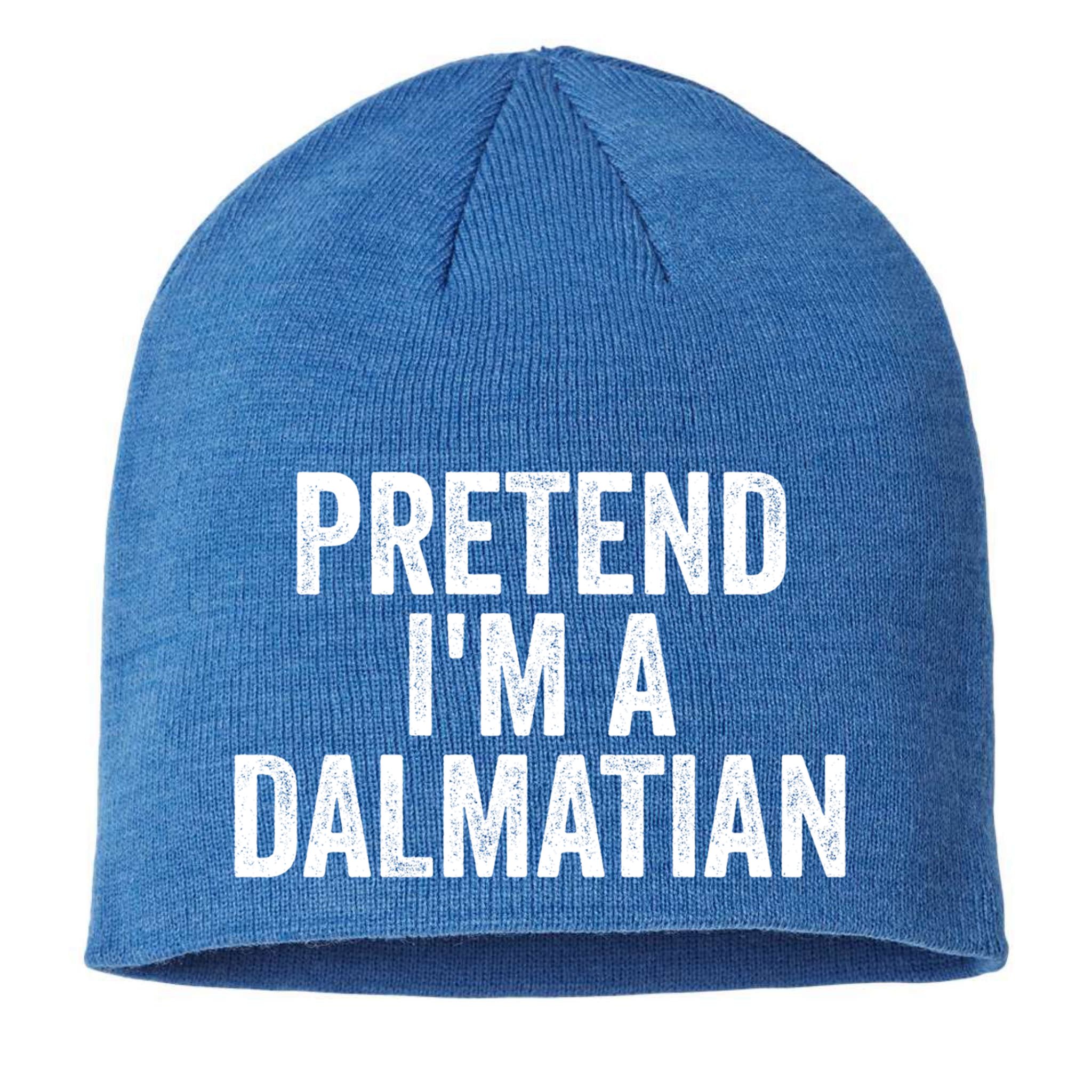 Pretend Im A Dalmatian Funny Costume Halloween Party Funny Gift Sustainable Beanie