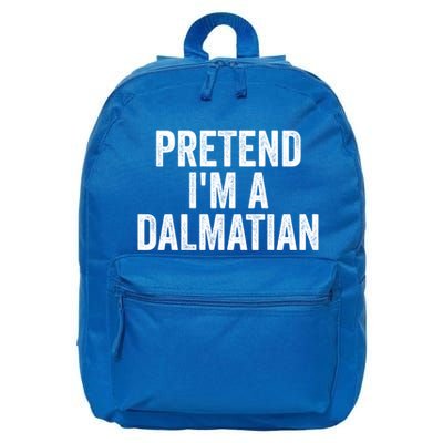 Pretend Im A Dalmatian Funny Costume Halloween Party Funny Gift 16 in Basic Backpack