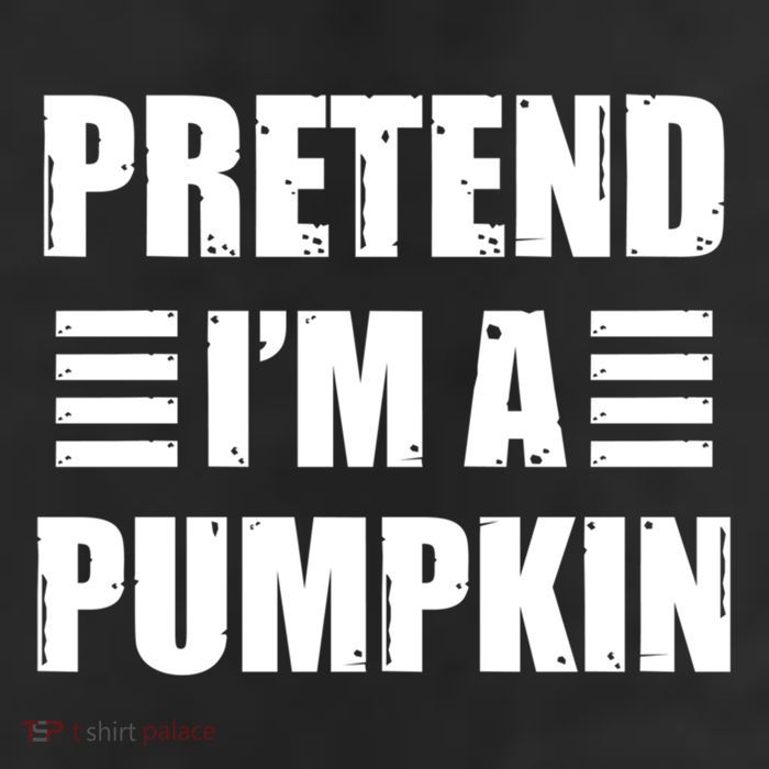 Pretend IM A Pumpkin Lazy Easy Costume Gift Cool Comfort Performance Bucket Hat