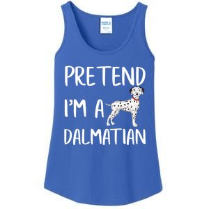 Pretend Im A Dalmatian Funny Dalmatian Halloween Party Gift Ladies Essential Tank