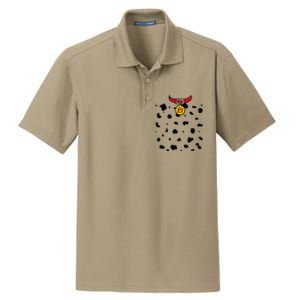 Pretend Im A Dalmatian Funny Lazy Halloween Costume Party Great Gift Dry Zone Grid Polo