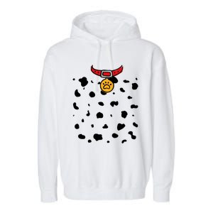 Pretend Im A Dalmatian Funny Lazy Halloween Costume Party Great Gift Garment-Dyed Fleece Hoodie