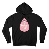 Pretend Im A Baby Oil Bottle Costume Funny Halloween Hoodie