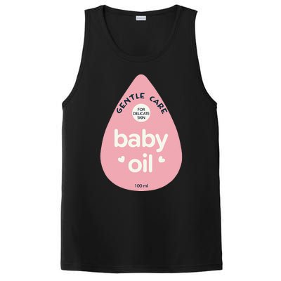 Pretend Im A Baby Oil Bottle Costume Funny Halloween PosiCharge Competitor Tank