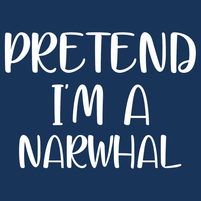 Pretend Im A Narwhal Infant Baby Jersey Bodysuit