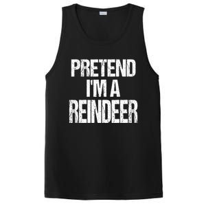 Pretend Im A Reindeer Easy Christmas Costume PosiCharge Competitor Tank