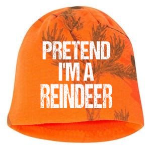 Pretend Im A Reindeer Easy Christmas Costume Kati - Camo Knit Beanie