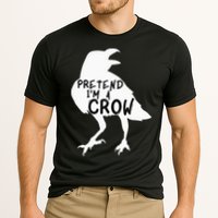 PRETEND I'M A CROW Funny Lazy Halloween Costume CROW Performance Shirt