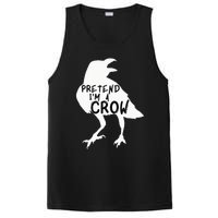 PRETEND I'M A CROW Funny Lazy Halloween Costume CROW PosiCharge Competitor Tank