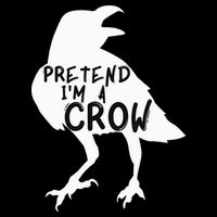 PRETEND I'M A CROW Funny Lazy Halloween Costume CROW Toddler T-Shirt