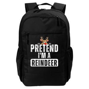 Pretend Im A Reindeer Easy Christmas Costume Daily Commute Backpack