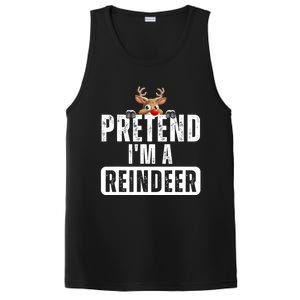 Pretend Im A Reindeer Easy Christmas Costume PosiCharge Competitor Tank