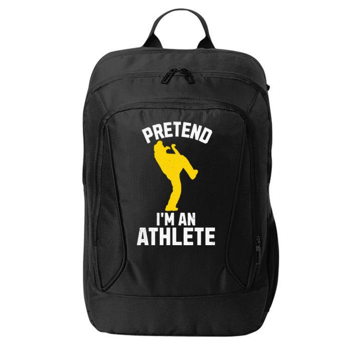 Pretend IM An Athlete Breakdancer Halloween Lazy Costume City Backpack