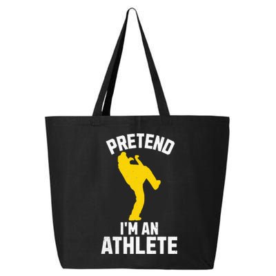 Pretend IM An Athlete Breakdancer Halloween Lazy Costume 25L Jumbo Tote