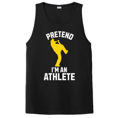 Pretend IM An Athlete Breakdancer Halloween Lazy Costume PosiCharge Competitor Tank