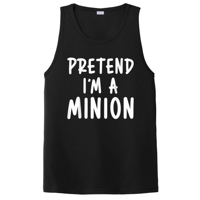 Pretend Im A Minion Costum Costume Party Funny Halloween Minion PosiCharge Competitor Tank