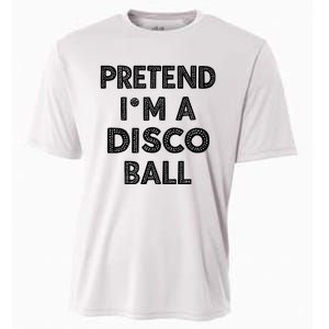 Pretend IM A Disco Ball Cooling Performance Crew T-Shirt