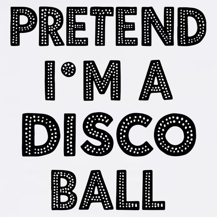 Pretend IM A Disco Ball Cooling Performance Crew T-Shirt