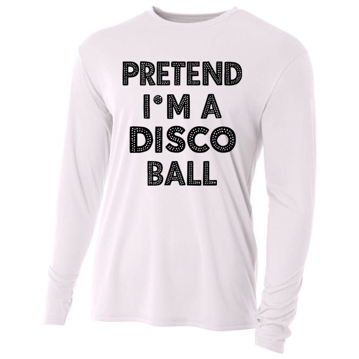 Pretend IM A Disco Ball Cooling Performance Long Sleeve Crew