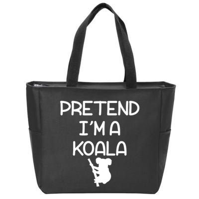 Pretend I'm A Kola Zip Tote Bag