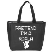 Pretend I'm A Kola Zip Tote Bag