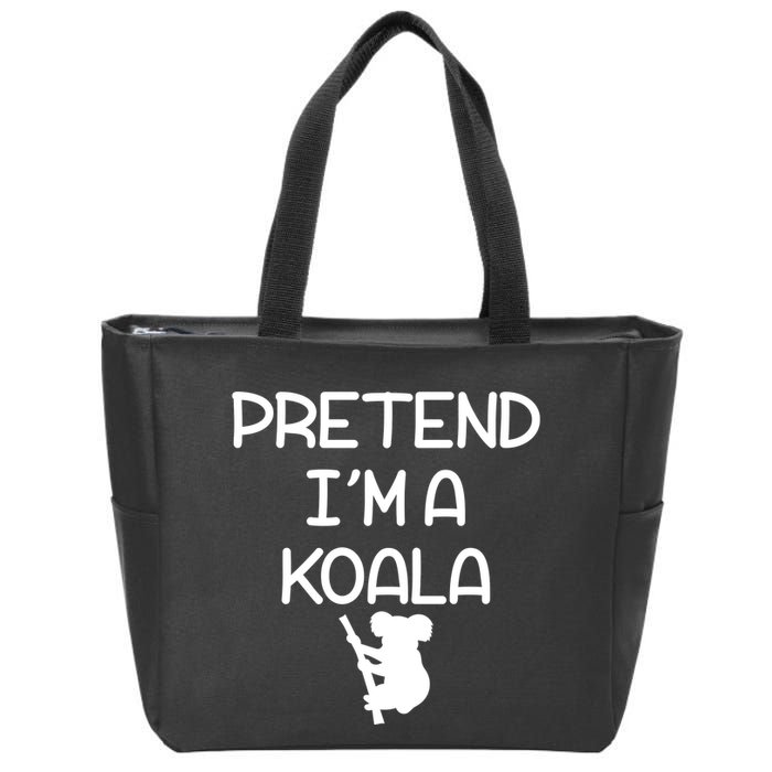 Pretend I'm A Kola Zip Tote Bag