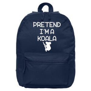 Pretend I'm A Kola 16 in Basic Backpack