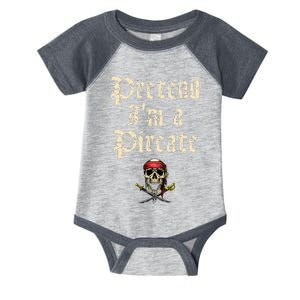 Pretend IM A Pirate Costume Party Infant Baby Jersey Bodysuit