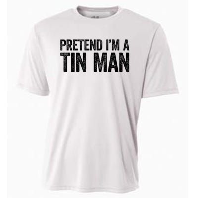 Pretend IM A Tin Man Adult Cooling Performance Crew T-Shirt