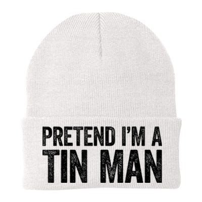 Pretend IM A Tin Man Adult Knit Cap Winter Beanie