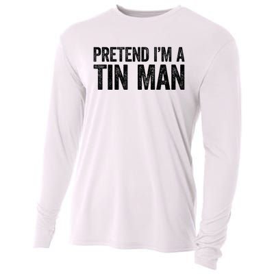 Pretend IM A Tin Man Adult Cooling Performance Long Sleeve Crew