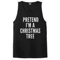 Pretend Im A Christmas Tree Adult Christmas Costume PosiCharge Competitor Tank