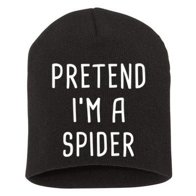 Pretend I'm A Spider Halloween Costume Short Acrylic Beanie