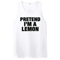 Pretend IM A Lemon Adult Costume Halloween PosiCharge Competitor Tank