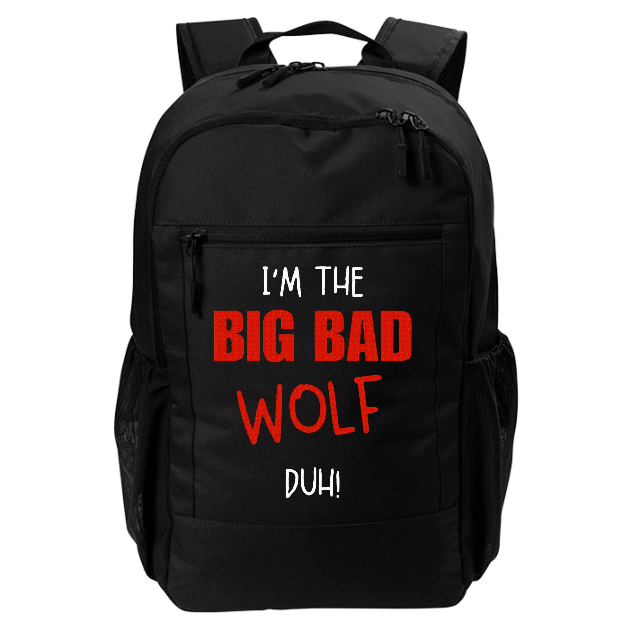 Pretend I'm a wolf costume Halloween party Backpack