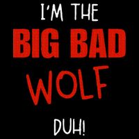 Pretend I'm a wolf costume Halloween party Backpack