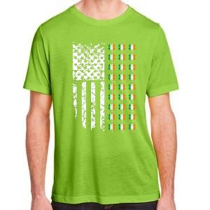 Patriotic Irish American Flag Great Gift Adult ChromaSoft Performance T-Shirt