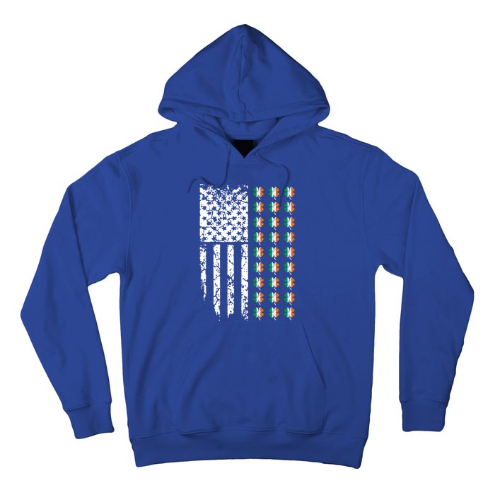 Patriotic Irish American Flag Great Gift Hoodie