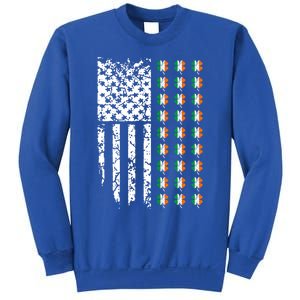 Patriotic Irish American Flag Great Gift Sweatshirt